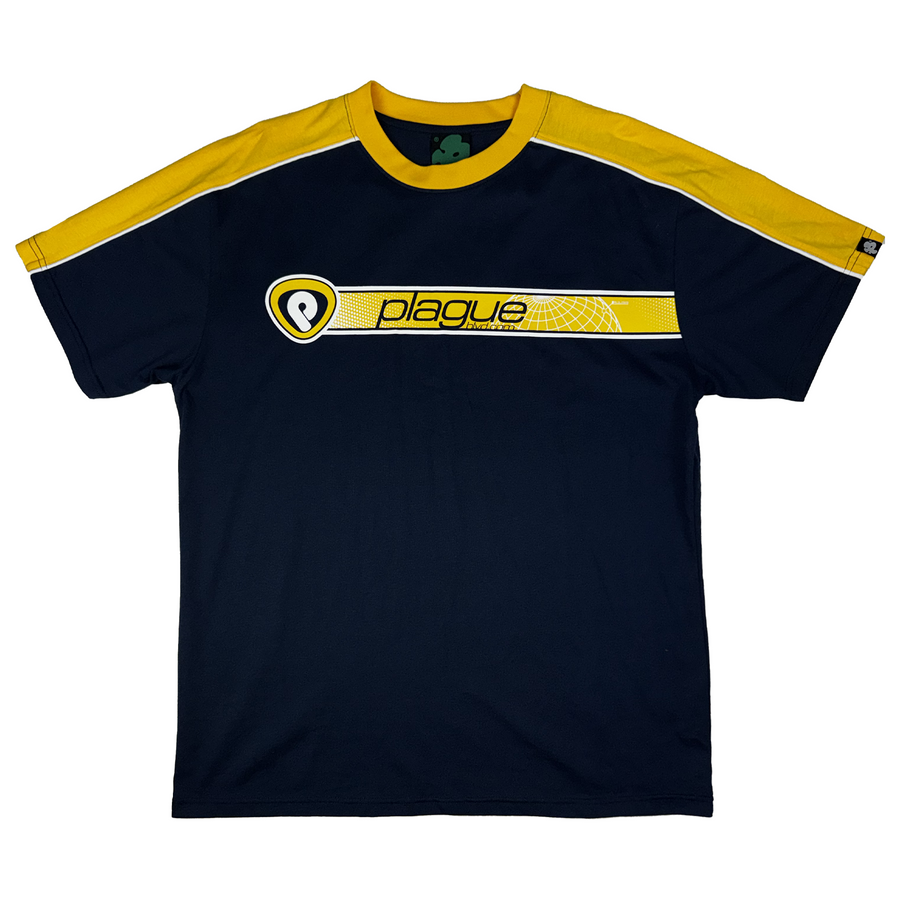 TERMINAL T-SHIRT (NAVY) · Plague Boulevard