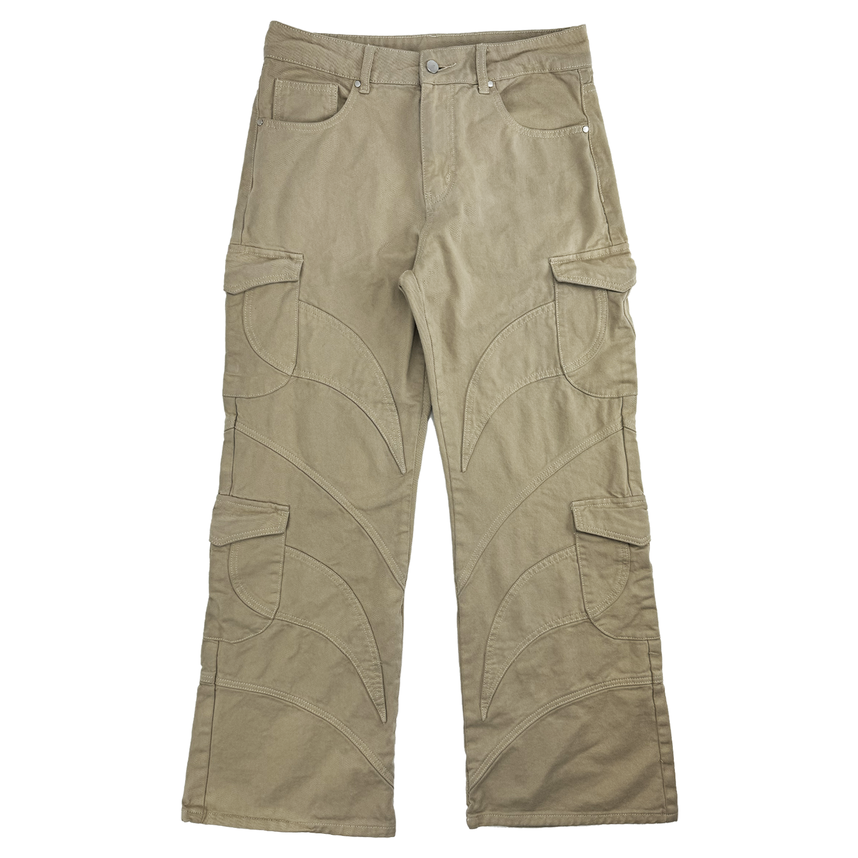 Plague-Cut Cargo Pants (Khaki) · Plague Boulevard Plague-Cut Cargo Pants (Khaki) · Plague Boulevard