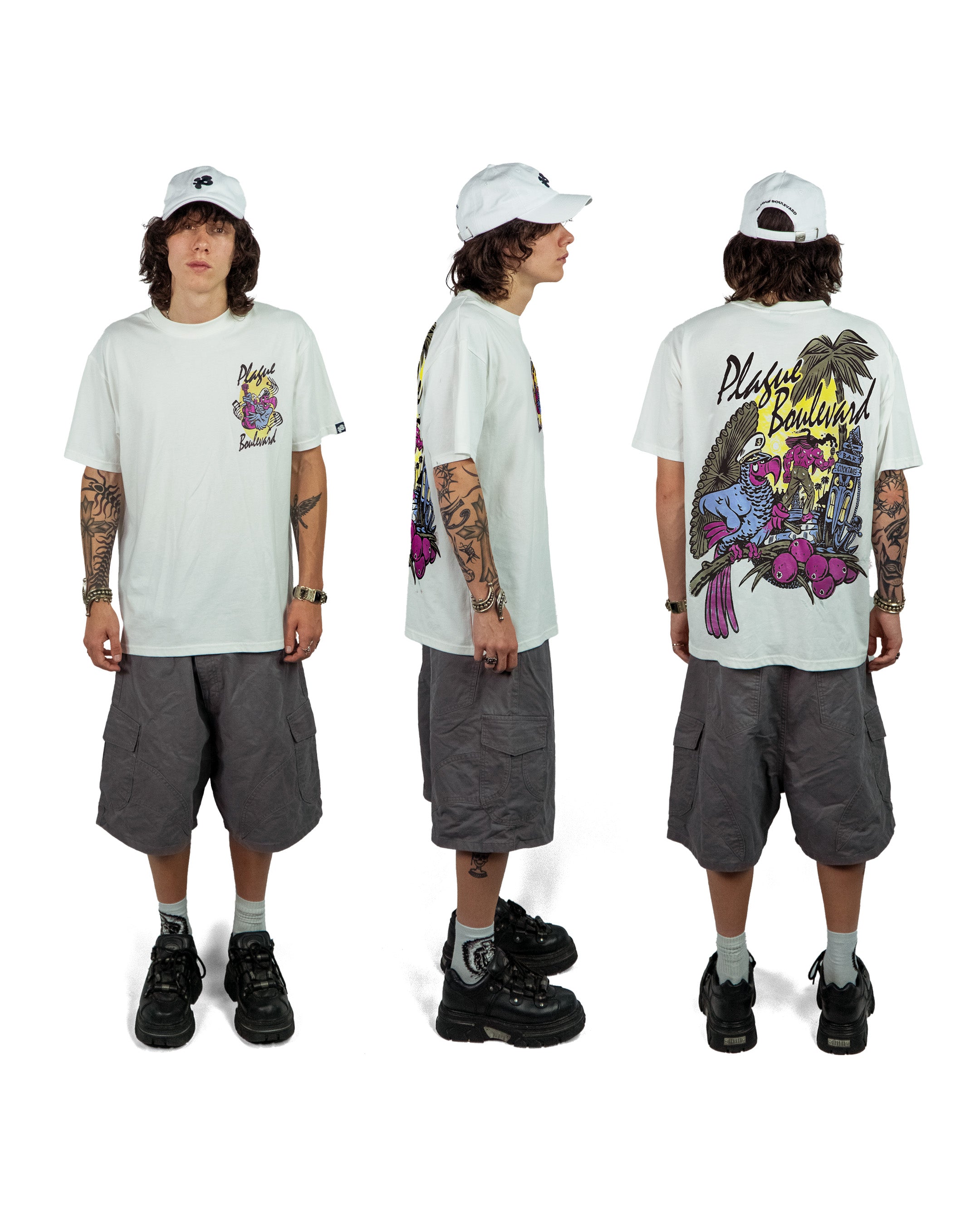 ISLAND TIME UV REACTIVE T-SHIRT