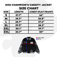 GHU CHAMPION'S VARSITY JACKET