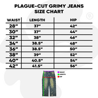 Plague-Cut Jeans (Grimy)