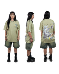 SHARK ATTACK T-SHIRT (SAND)