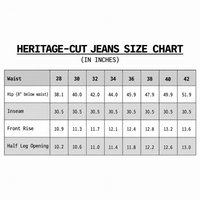 HERITAGE-CUT JEANS (INDIGO)