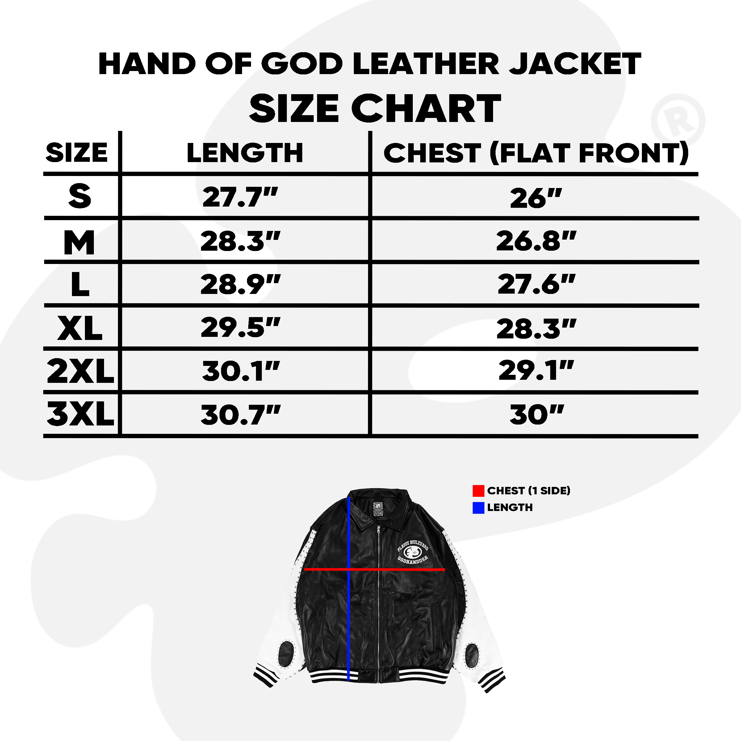 HAND OF GOD LEATHER JACKET