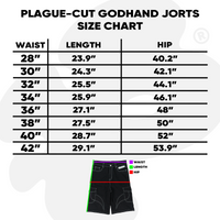 PLAGUE-CUT GODHAND JORTS