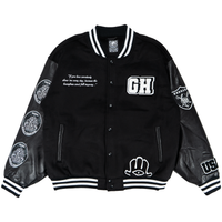 GHU CHAMPION'S FULL-GRAIN VARSITY JACKET