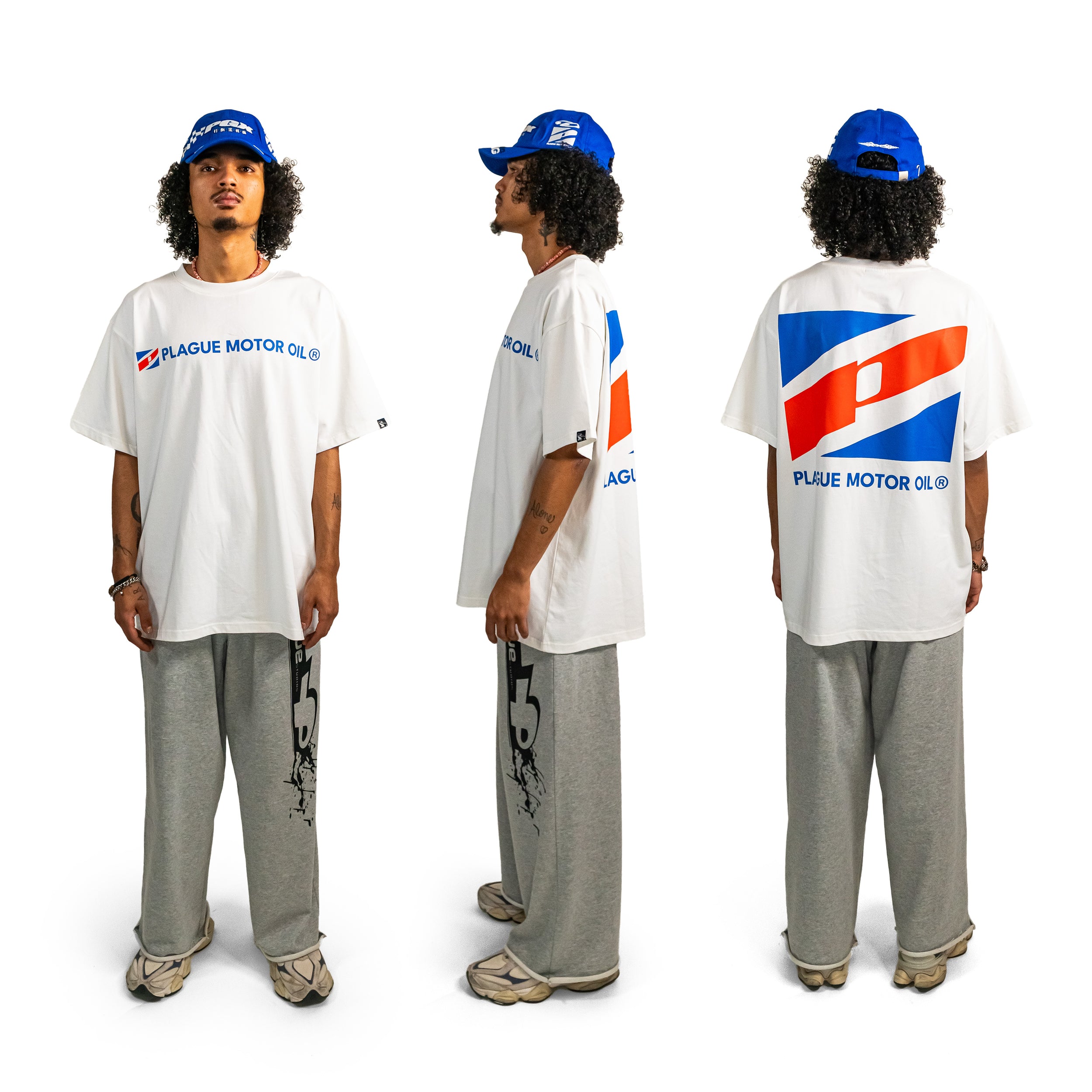 Motor Oil T-Shirt (White)