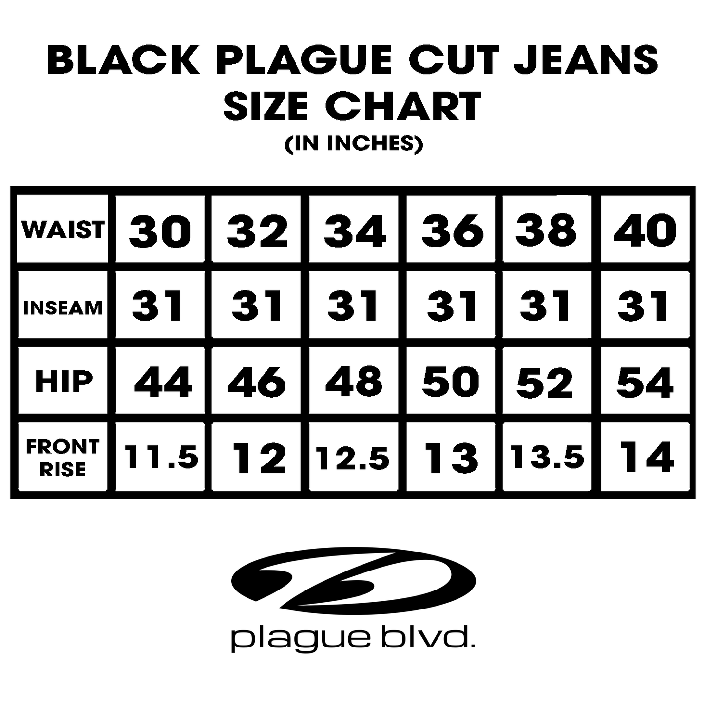 Black Plague Cut Jeans