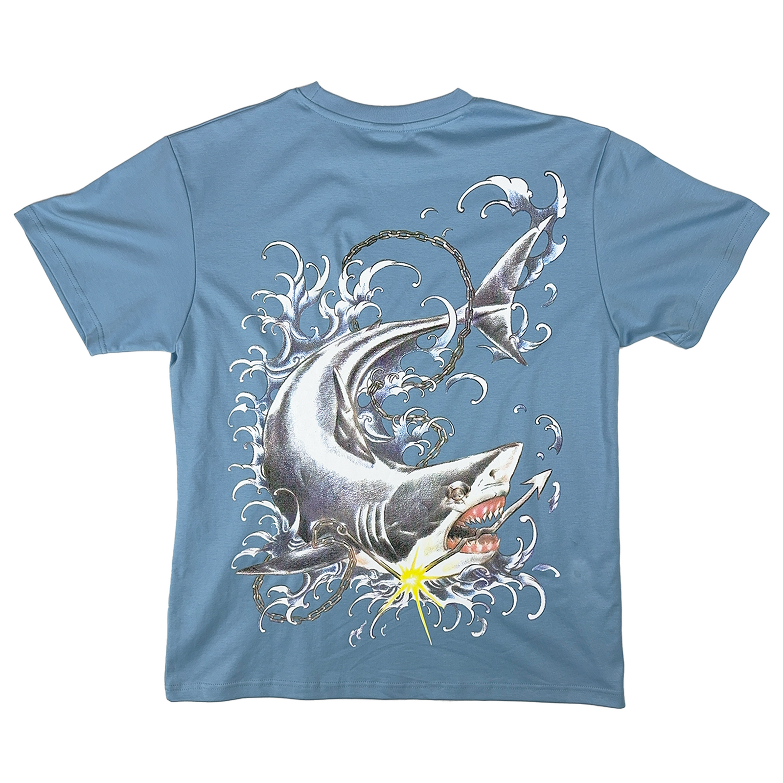 SHARK ATTACK T-SHIRT (BLUE)