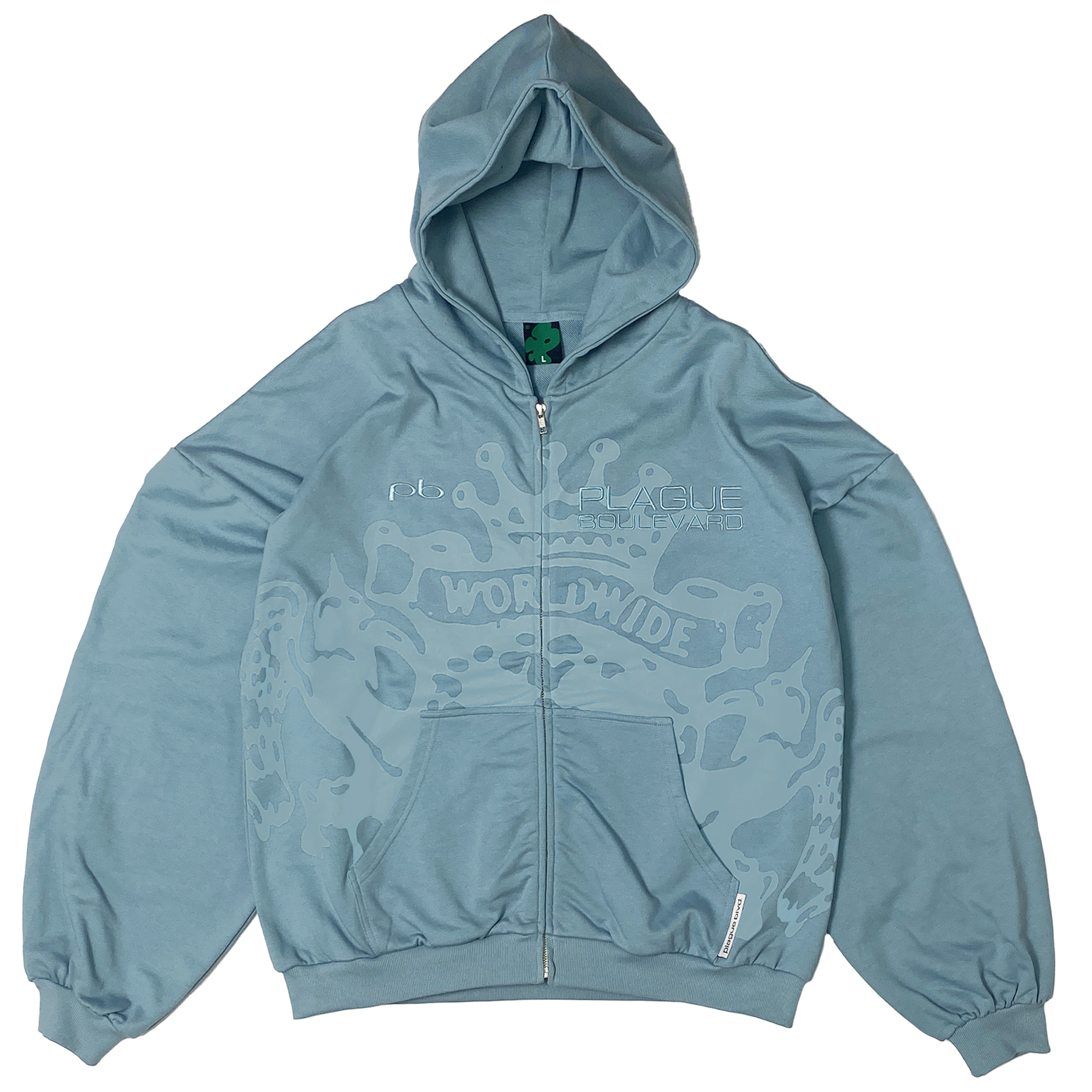 PANDEMIC ZIP-UP (BLUE)