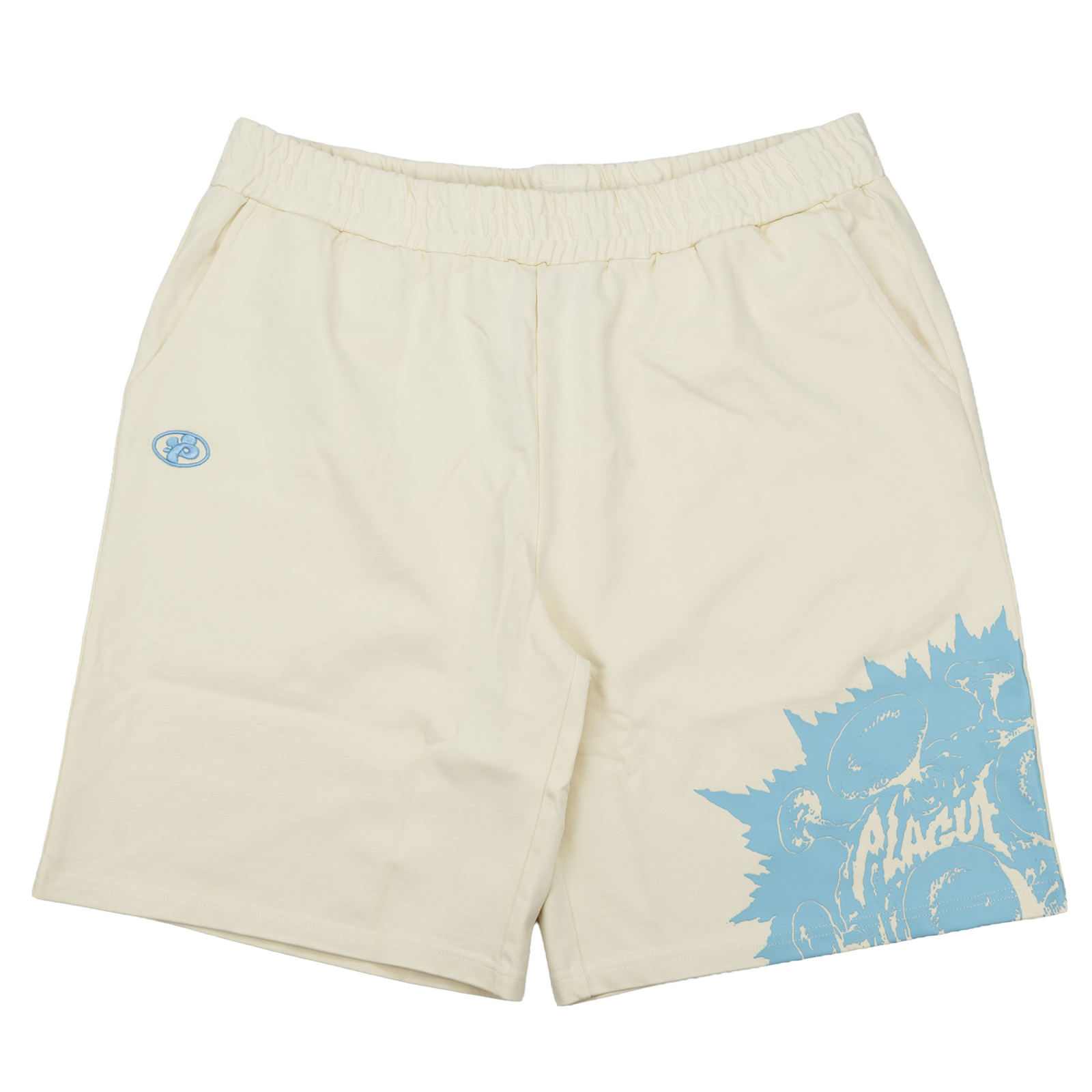 BURST SWEATSHORTS (CREAM)