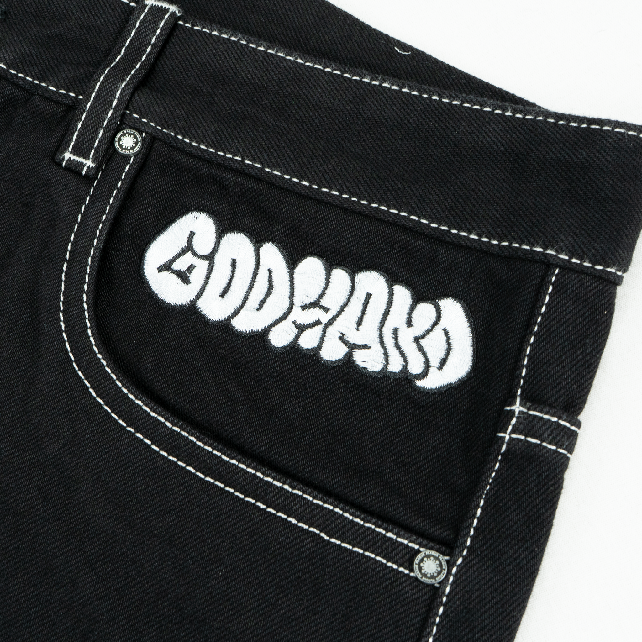 PLAGUE-CUT GODHAND JORTS