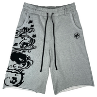 GERMSTORM SWEATSHORTS (GREY)