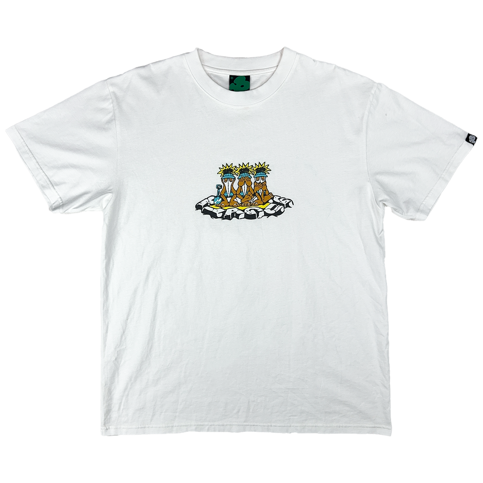 BEACH BUM T-SHIRT (WHITE)